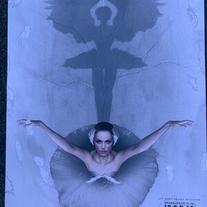 Double Sided “Black Swan” Movie Poster With Natalie Portman -Searchlight in IMAX